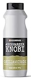 Grillmarinade der SizzleBrothers | 500ml #SchwarzerKnobi | Flüssige Marinade für saftigeres & zarteres Fleisch im Vergleich zum BBQ Rub | Für Grillfleisch wie Steaks, Hähnchen, Pulled Pork & co.