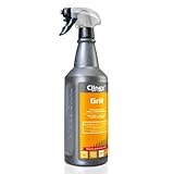 Clinex Backofen und Grillreiniger Spray 1 Liter - Grill Reiniger für Gasgrill - Grillrost Reiniger - Wirksam Grill Reinigung - Kaminscheibenreiniger - Grill Zubehör