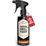 Grillreiniger Spezialreiniger zur Grill Reinigung nach dem Grillen | Profi-Reiniger zum Grill reinigen | Grillrost Reiniger & Aktiv-Reiniger | PREMIUM GRILL REINIGER - URBAN FOREST (500ml)