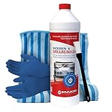 Maxxi Clean Backofenreiniger 1000 ml Gel Paste inkl. Backofen- und Grillreiniger Pinsel + Bonus agPLUS Fleece
