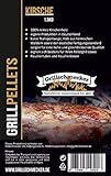 Grillschmecker Grillpellets - Holzpellets aus Kirschholz für Grill, Pelletofen & Smoker - Kirsche 15 kg