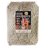 Buche Pellets 15 kg 30 kg Grill Smoker Holz Pizzaofen BBQ Pellet Outdoor Ofen Grillen Chunks Holzpellets Garten Räuchern Pizza Wood Smoke Zubehör Rauch Flameup, Gewicht :15 kg